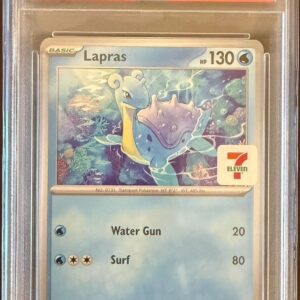 PSA 10 2024 POKEMON SCR EN-STELLAR CROWN #031 LAPRAS 7-ELEVEN EXCLUSIVE